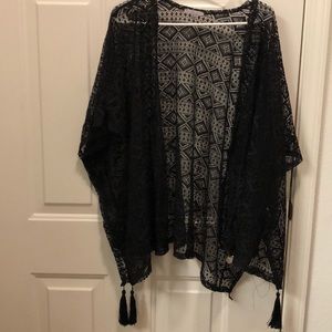 🖤Mesh cardigan🖤